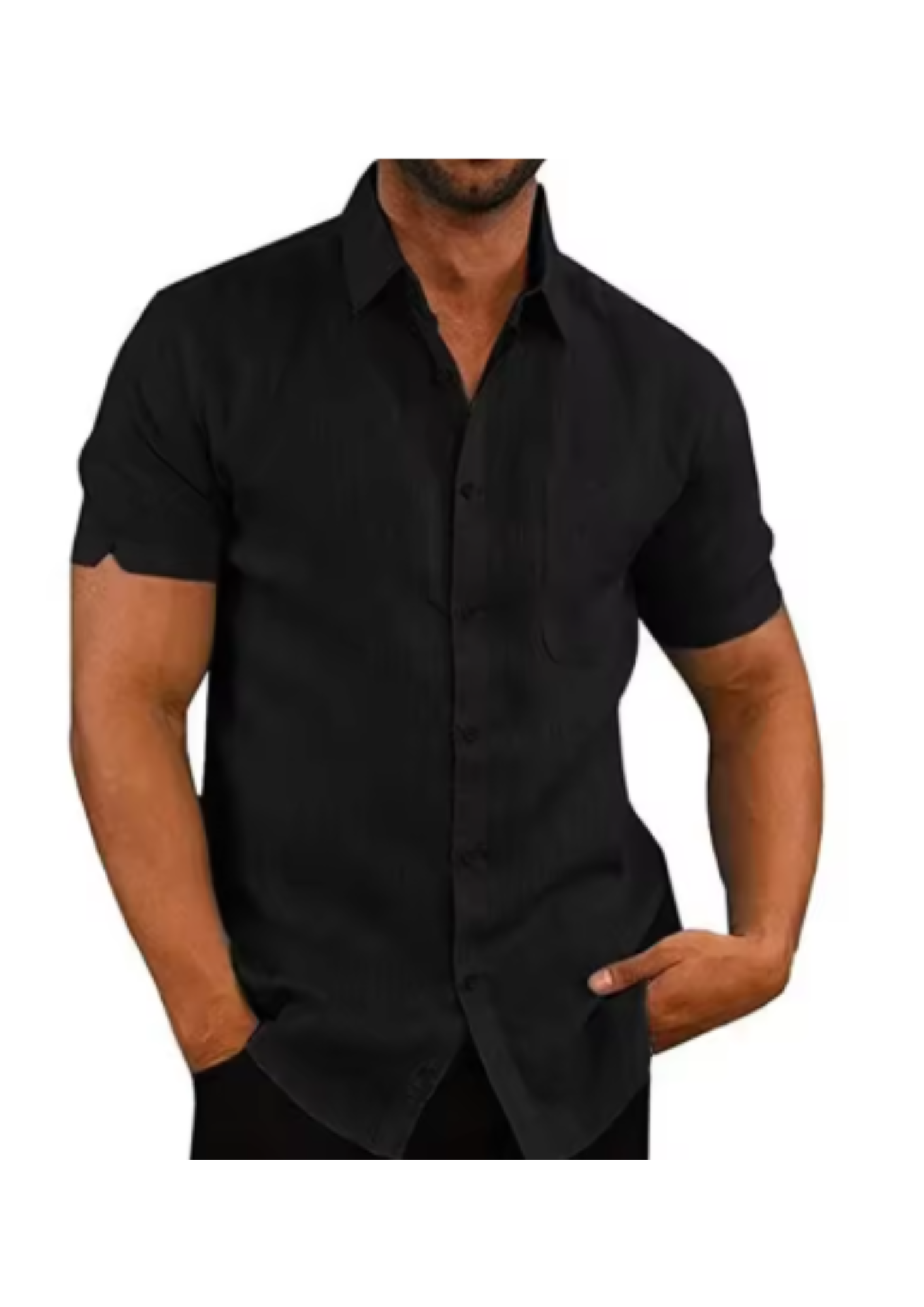 Casual Short-Sleeve Shirt