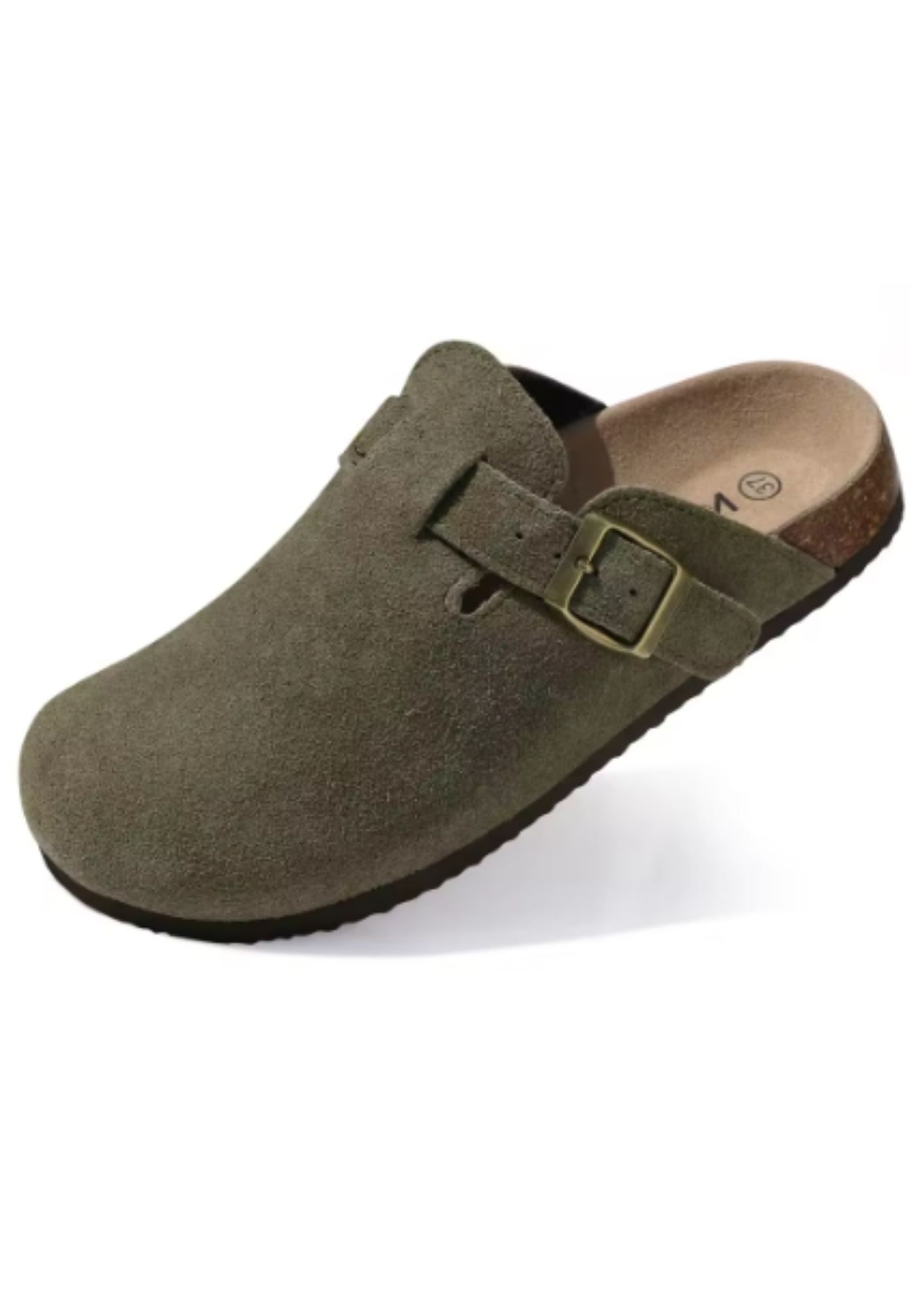 SoftSuede Clog Slides