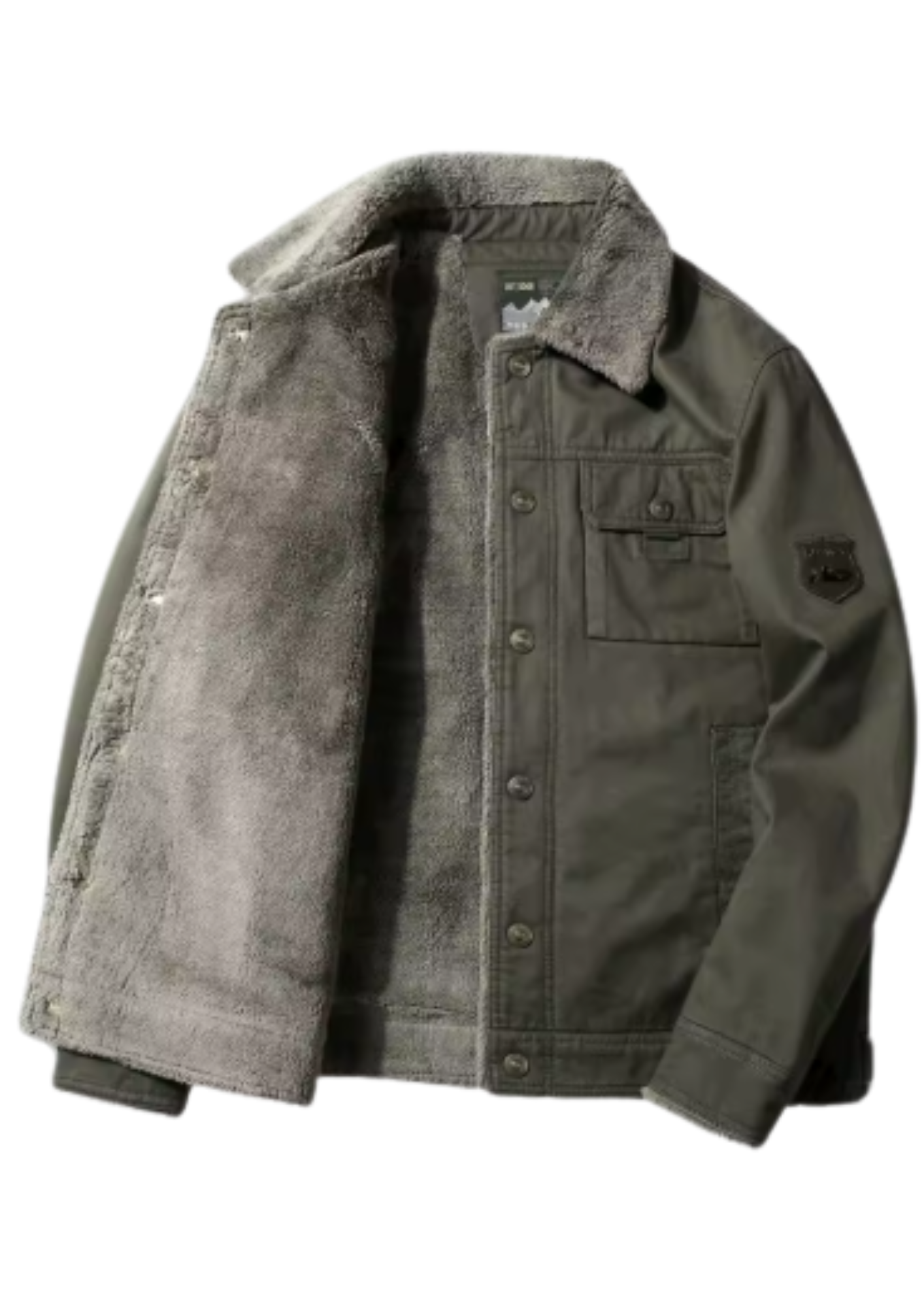 Retro Wool Military Coat