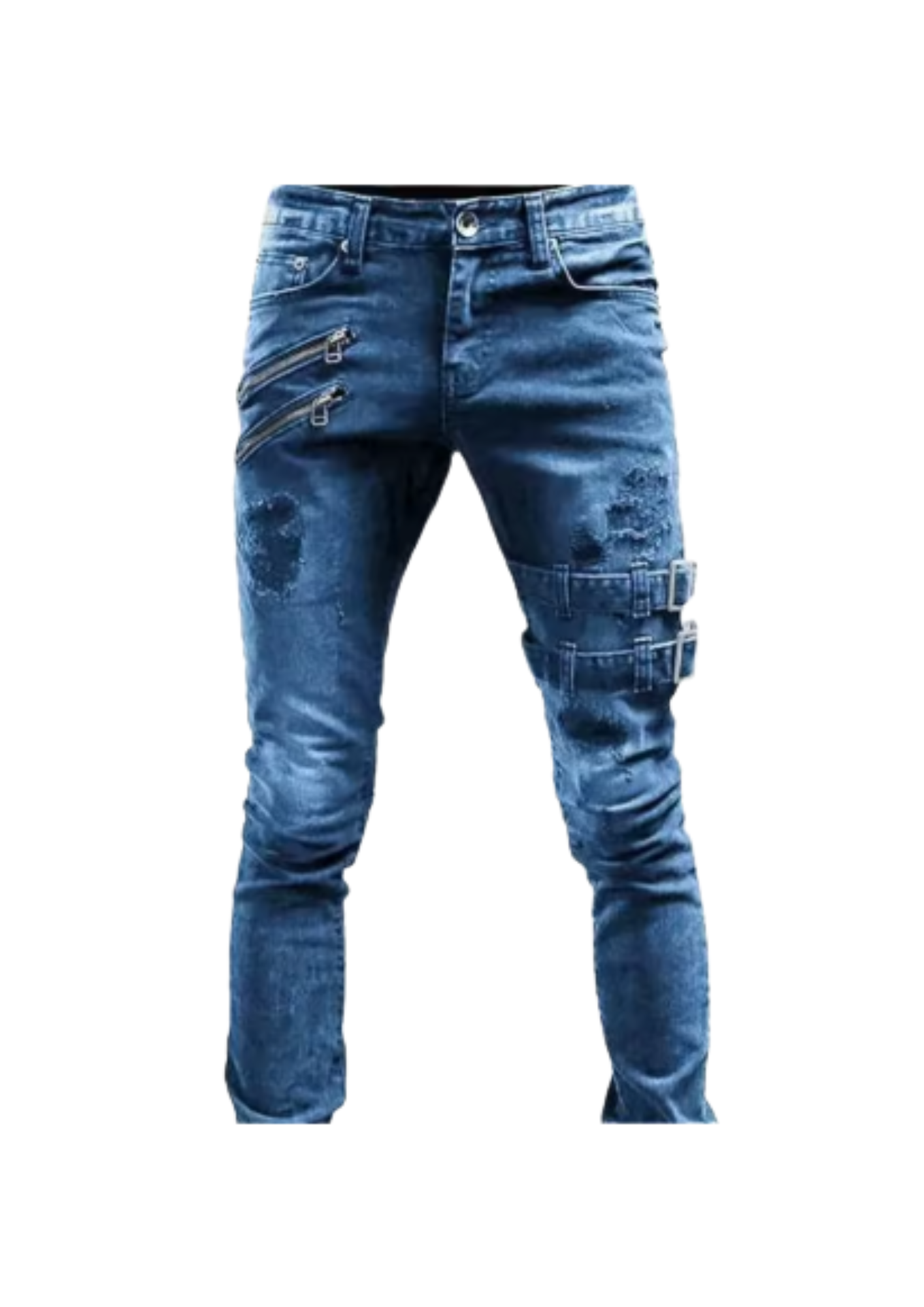 2025 Slim Biker Jeans