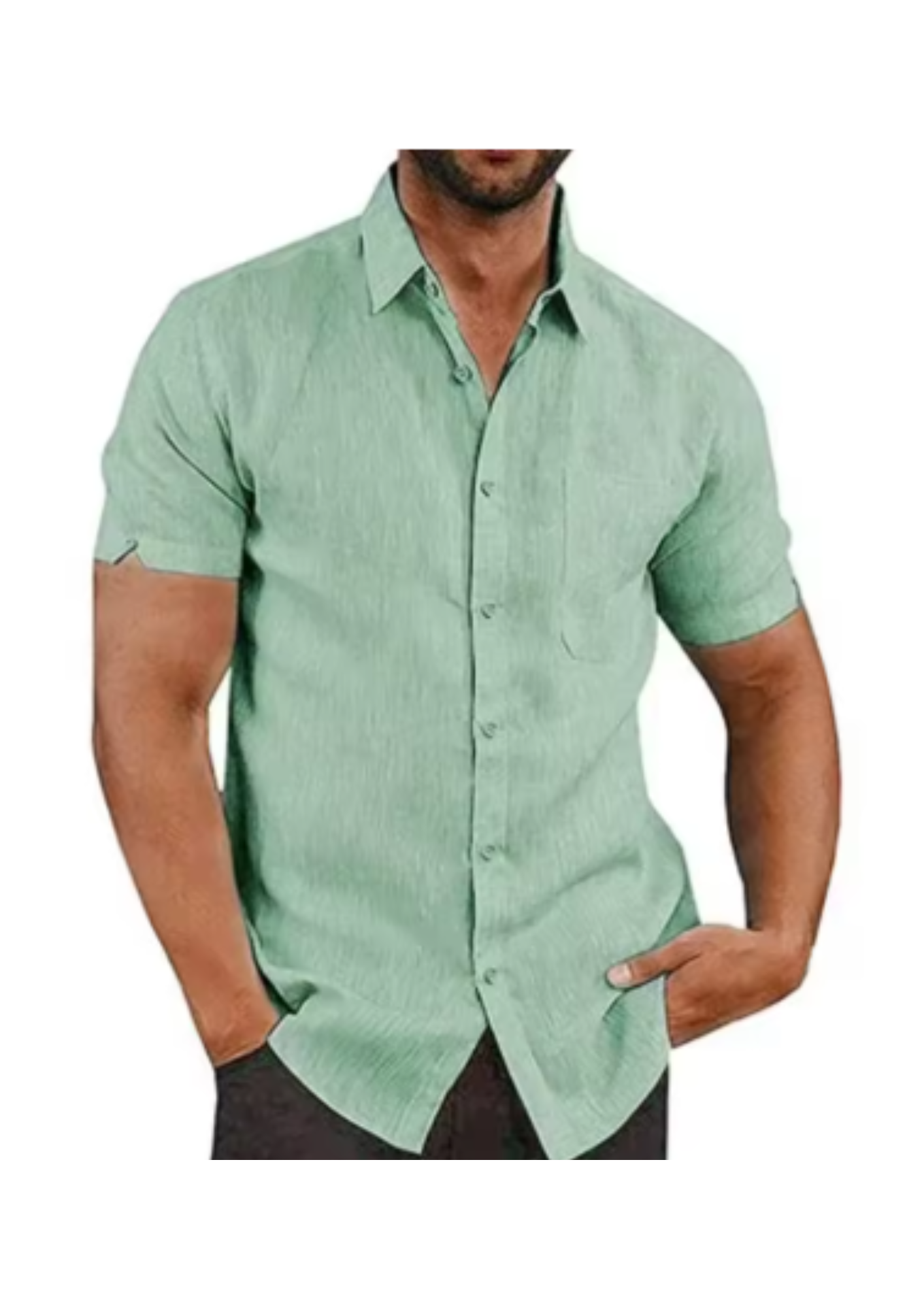 Casual Short-Sleeve Shirt