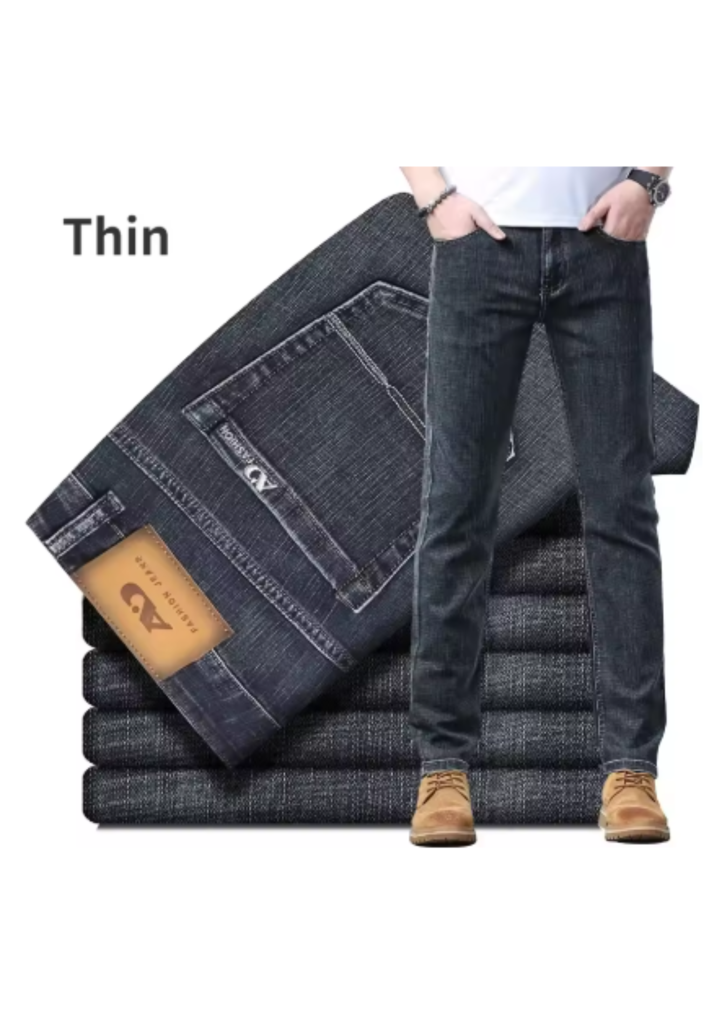 LuxeFlex Slim Fit Jeans