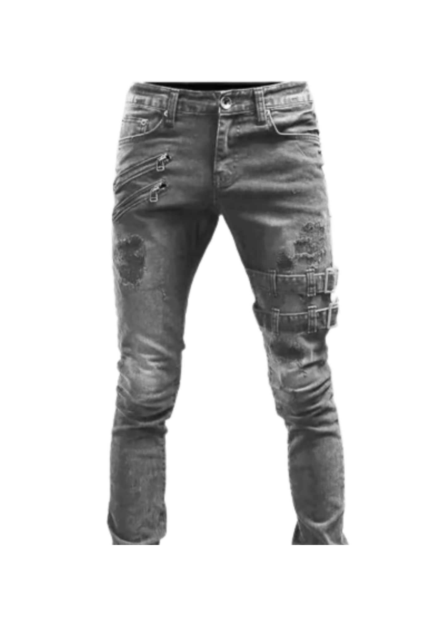 2025 Slim Biker Jeans