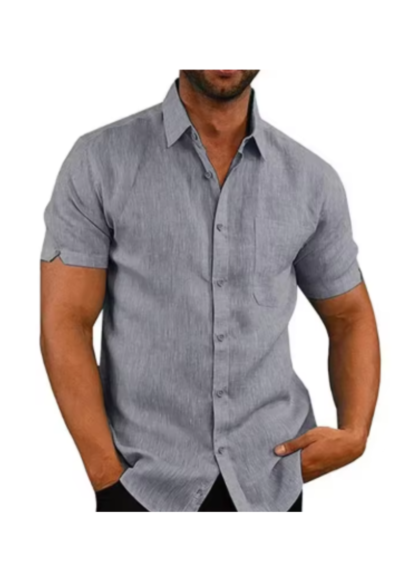Casual Short-Sleeve Shirt