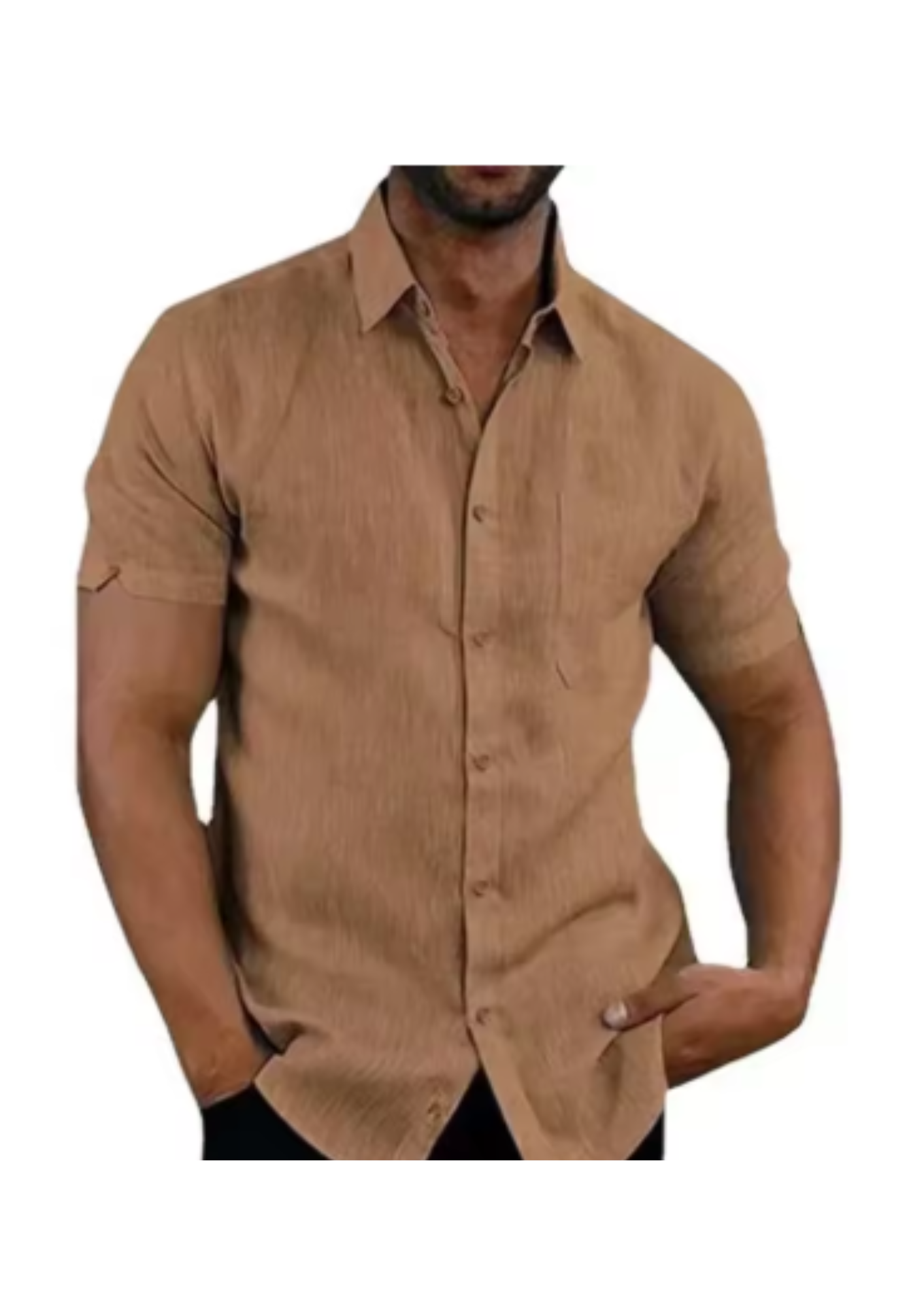 Casual Short-Sleeve Shirt